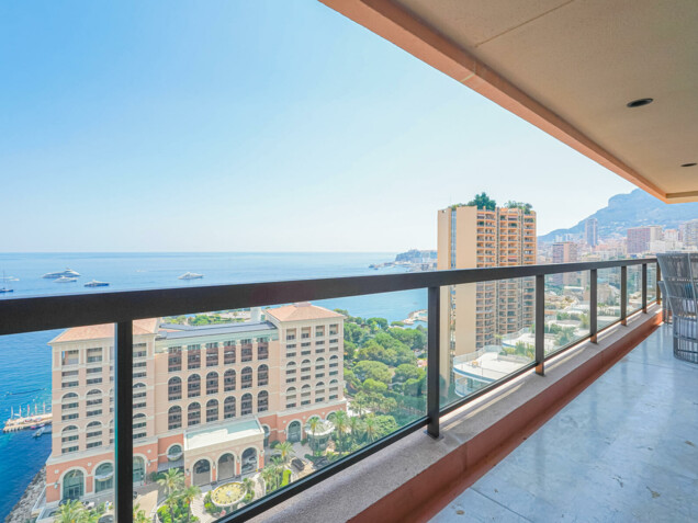 MONTE CARLO SUN - 3/4 ROOMS RENOVATED - SEA VIEW