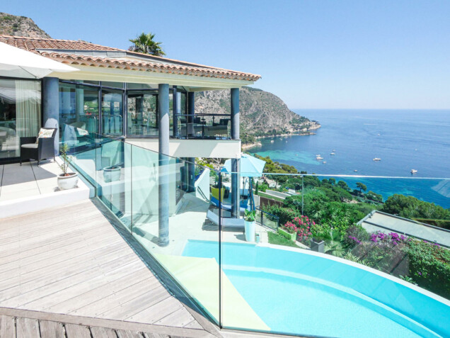 ÈZE BORD DE MER - VILLA CONTEMPORANEA - VISTA MARE