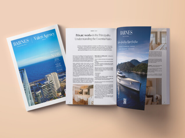 Discover the 8th issue of the BARNES MONACO MAGAZINE