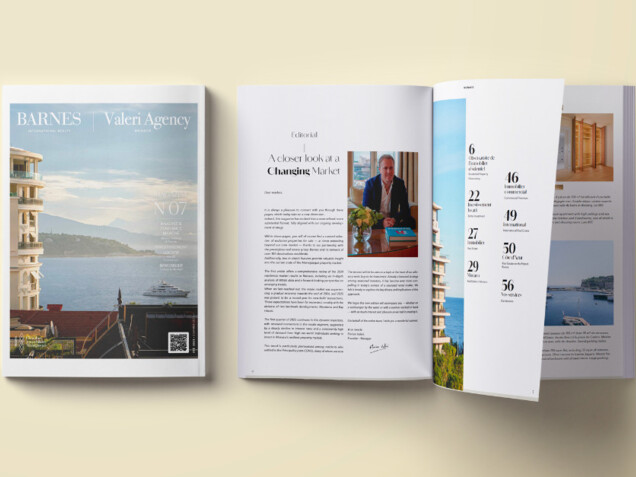 Discover the 7th issue of the BARNES MONACO MAGAZINE