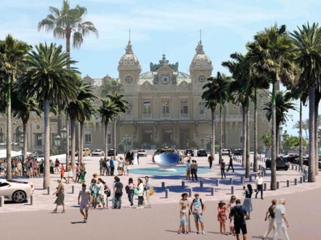 The revival of the “Place du Casino” of Monte-Carlo