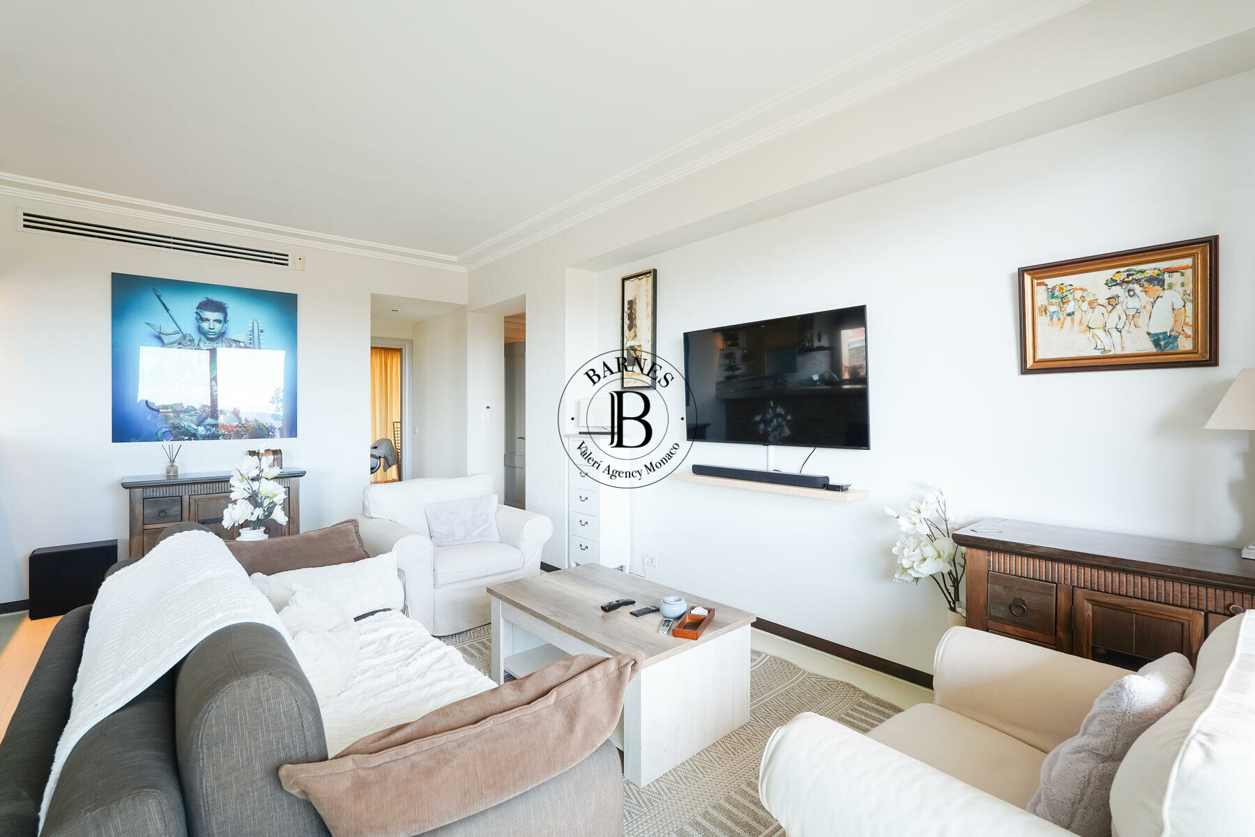 CONDAMINE - 3-BEDROOM FLAT - SEA AND ROCK VIEWS - 4/12