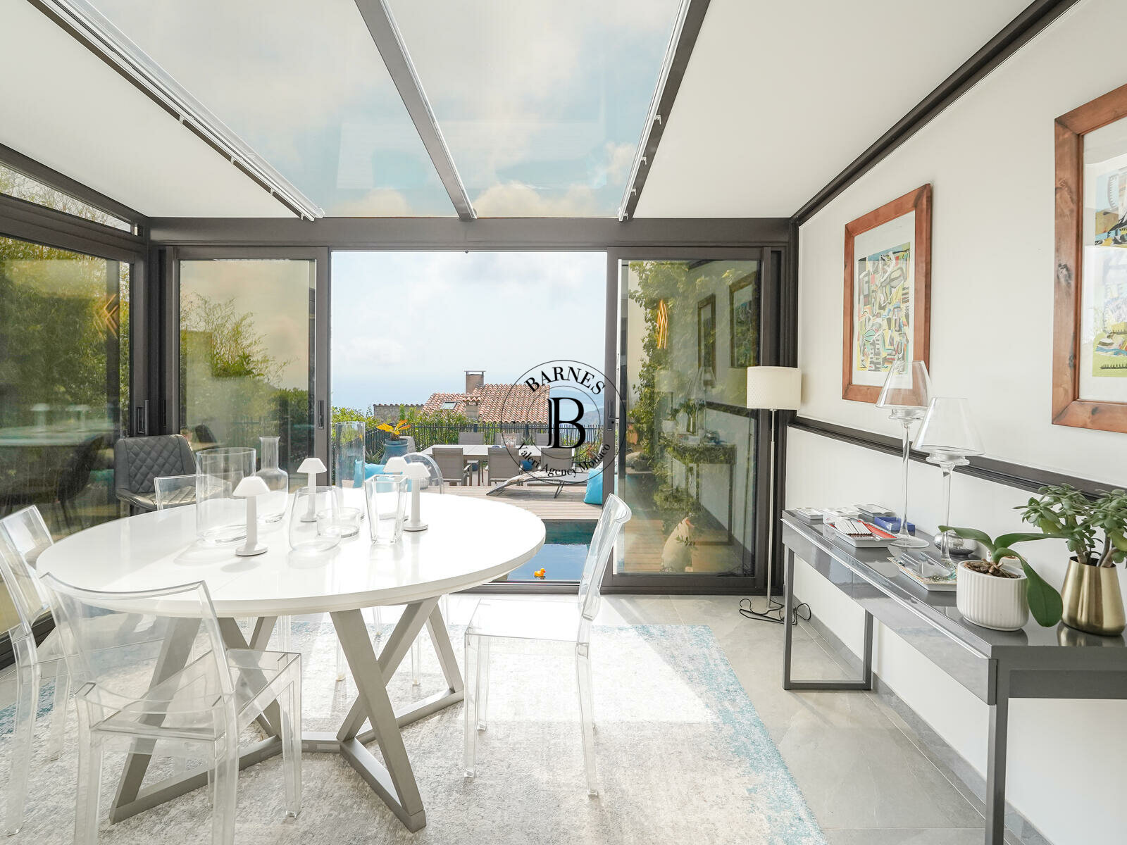 LA TURBIE - VILLA BIFAMILIARE - VISTA MARE E PISCINA - 4/16