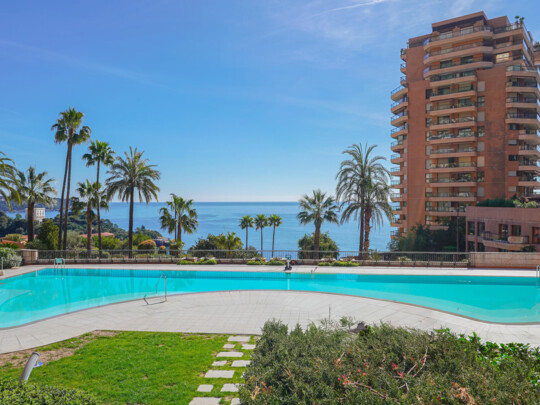 ПАРК СЕН-РОМАН — 2 КОМНАТЫ, ОТРЕСТАВРИРОВАННЫЙ ВИД НА МОРЕ